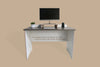 Mona - monitor stand by TORMAR shown with Flo desk