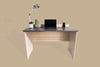 The Flo - handmade desk in Birch finsh by TORMAR shown with Flo desk